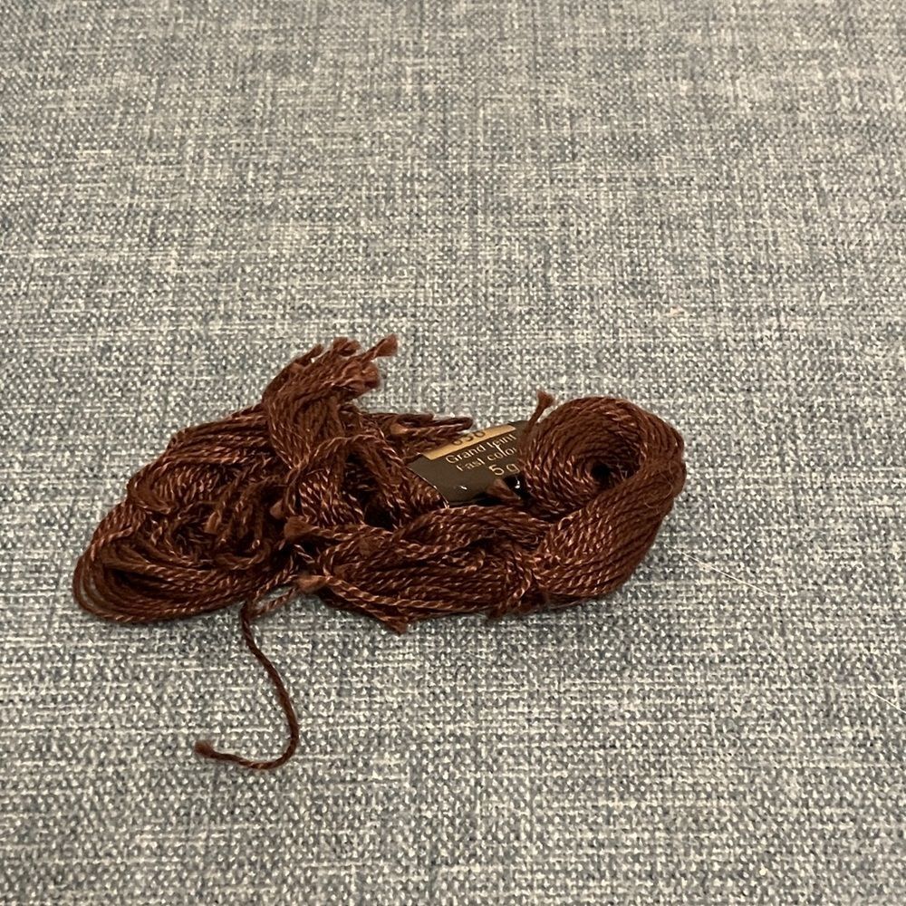 Brown Needlepoint Thread Yarn